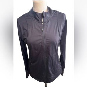 Kyodan Black Zip-Up Performance Jacket